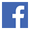Facebook official logo graphic - a blue square with a white f.